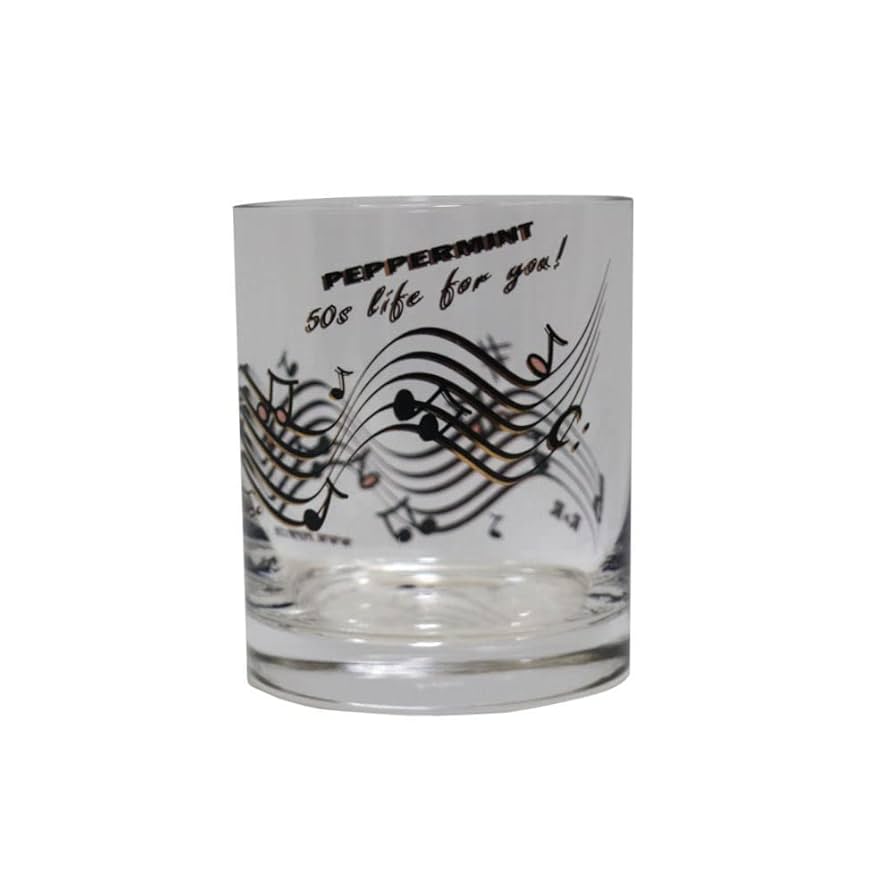 ペパーミント　ロカビリー Amazon.co.jp: ペパーミント ロックグラス ROCK GRASS 音符柄